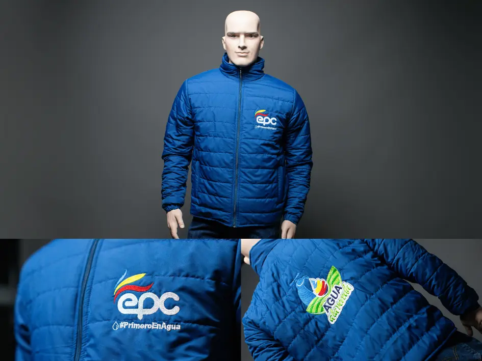 Uniformes empresariales con chaqueta